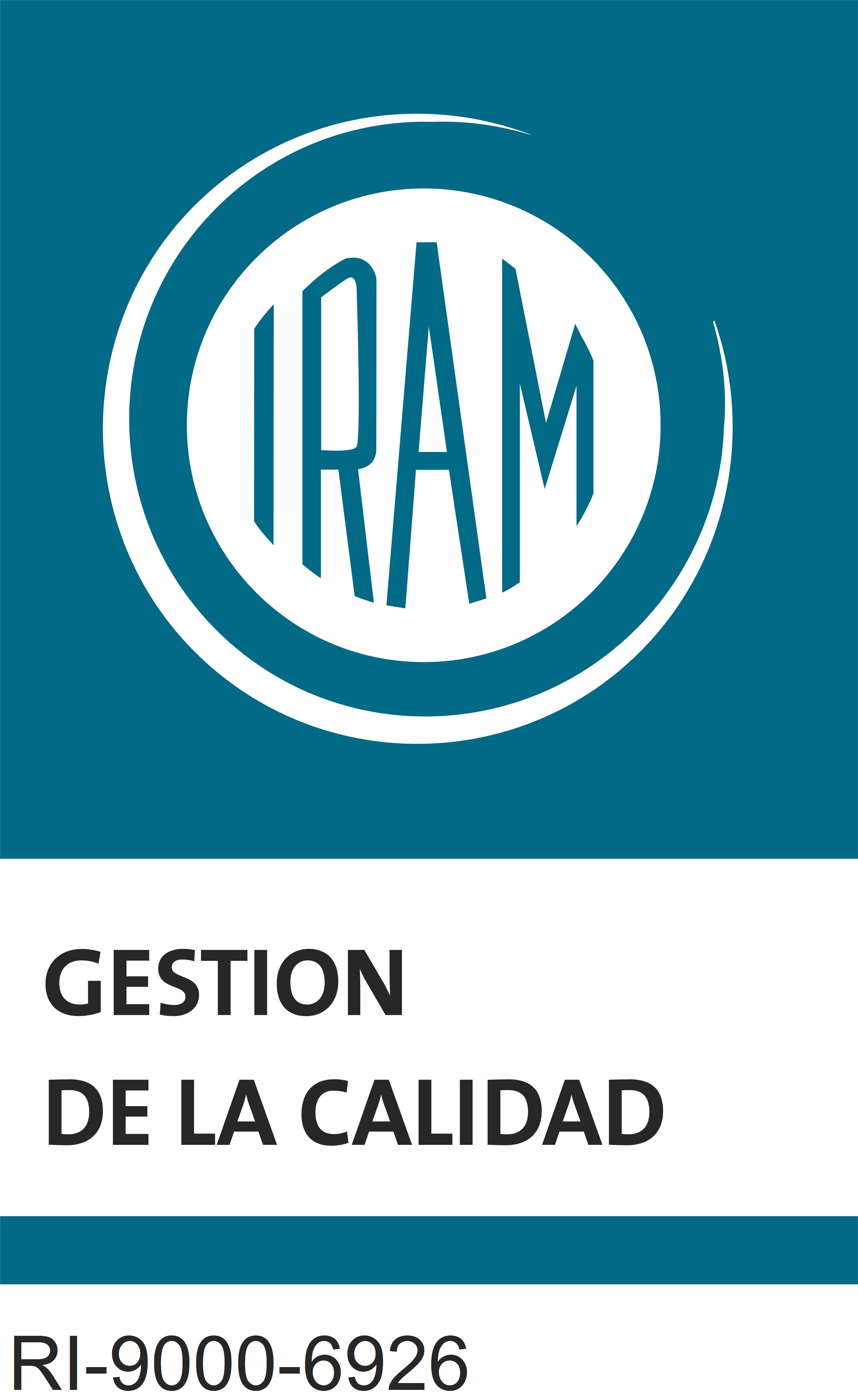 Certificación de Calidad Iram